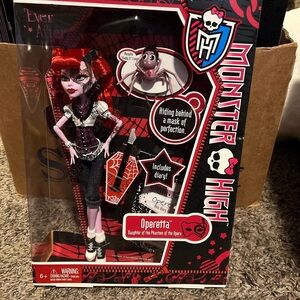 Monster High Operetta Doll - Red and Black